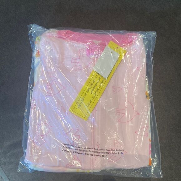 Kids Toddler Cat & Jack 2 Pack Footless Sleep Suit Pajamas Onsie Size 24M NWT - Picture 9 of 9